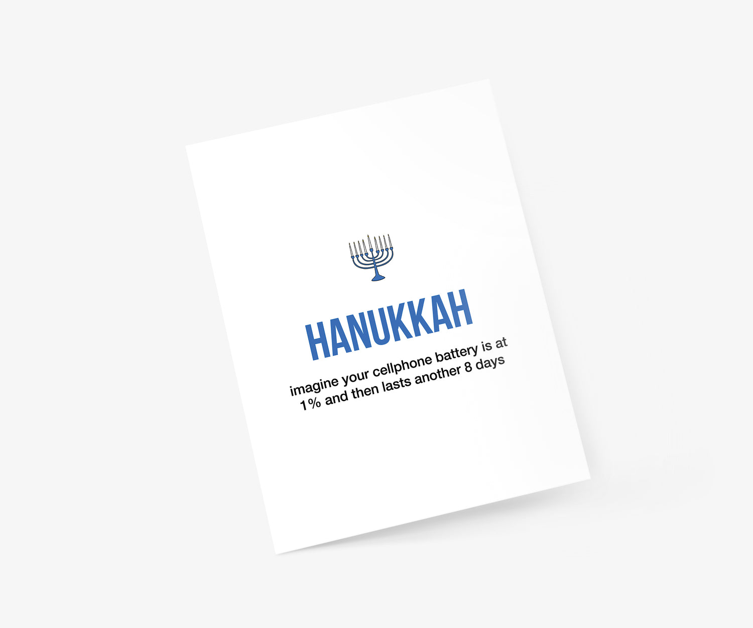 Hanukkah Definition Illustration Hannukah Card | Footnotes Paper