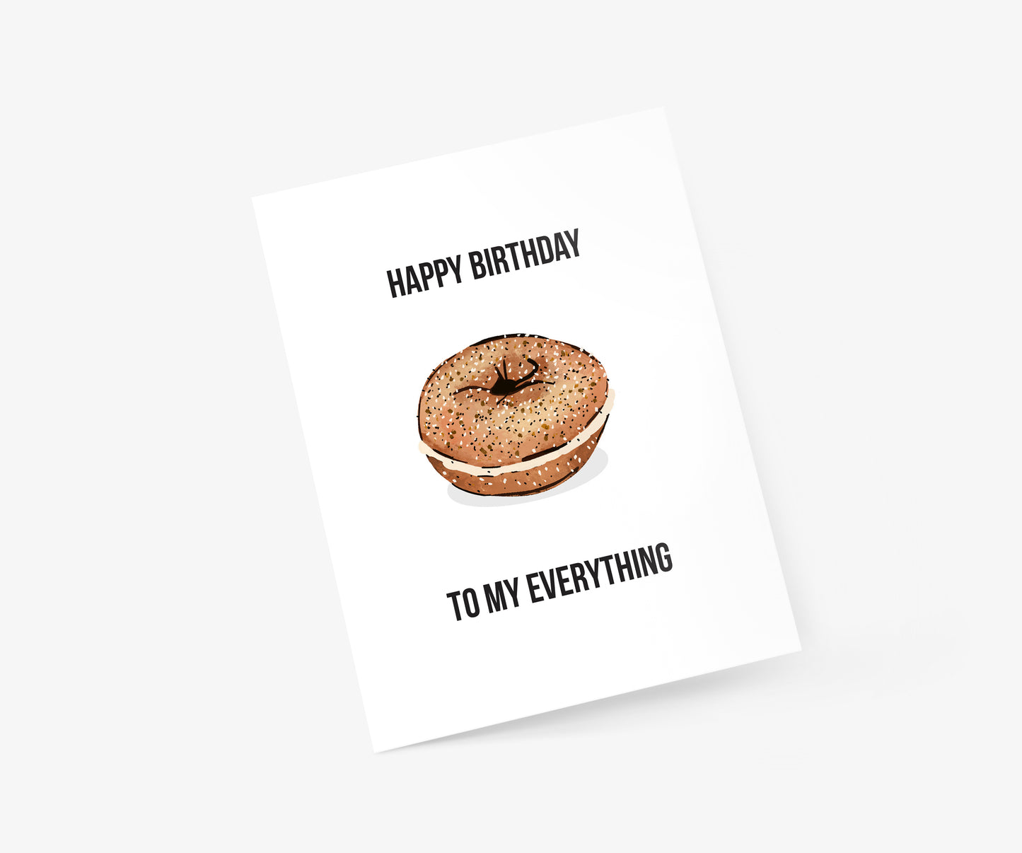Happy Birthday to My Everything Birthday Card | Footnotes Paper