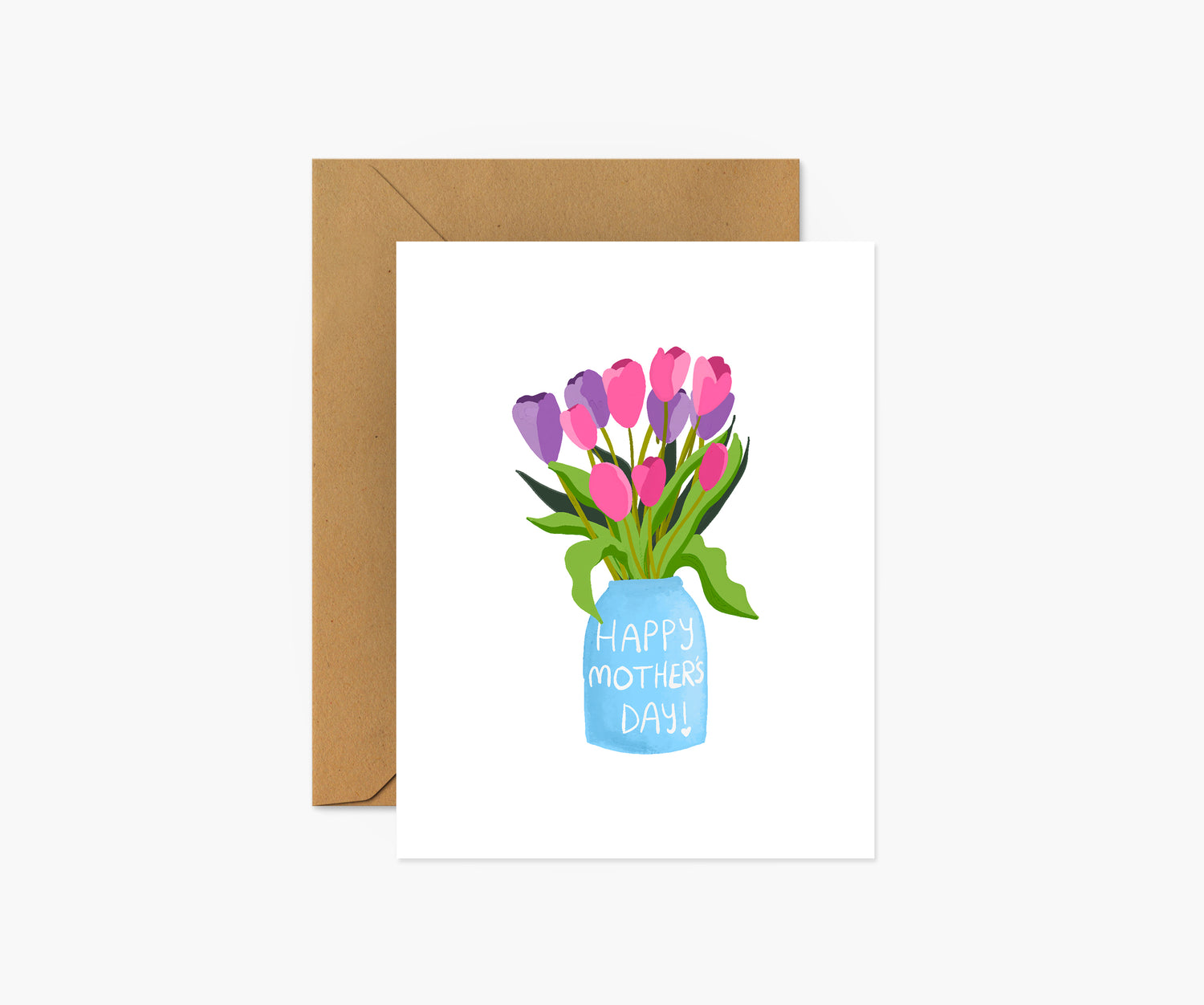 Happy Mother's Day - Vase Mother's Day Card | Footnotes Paper