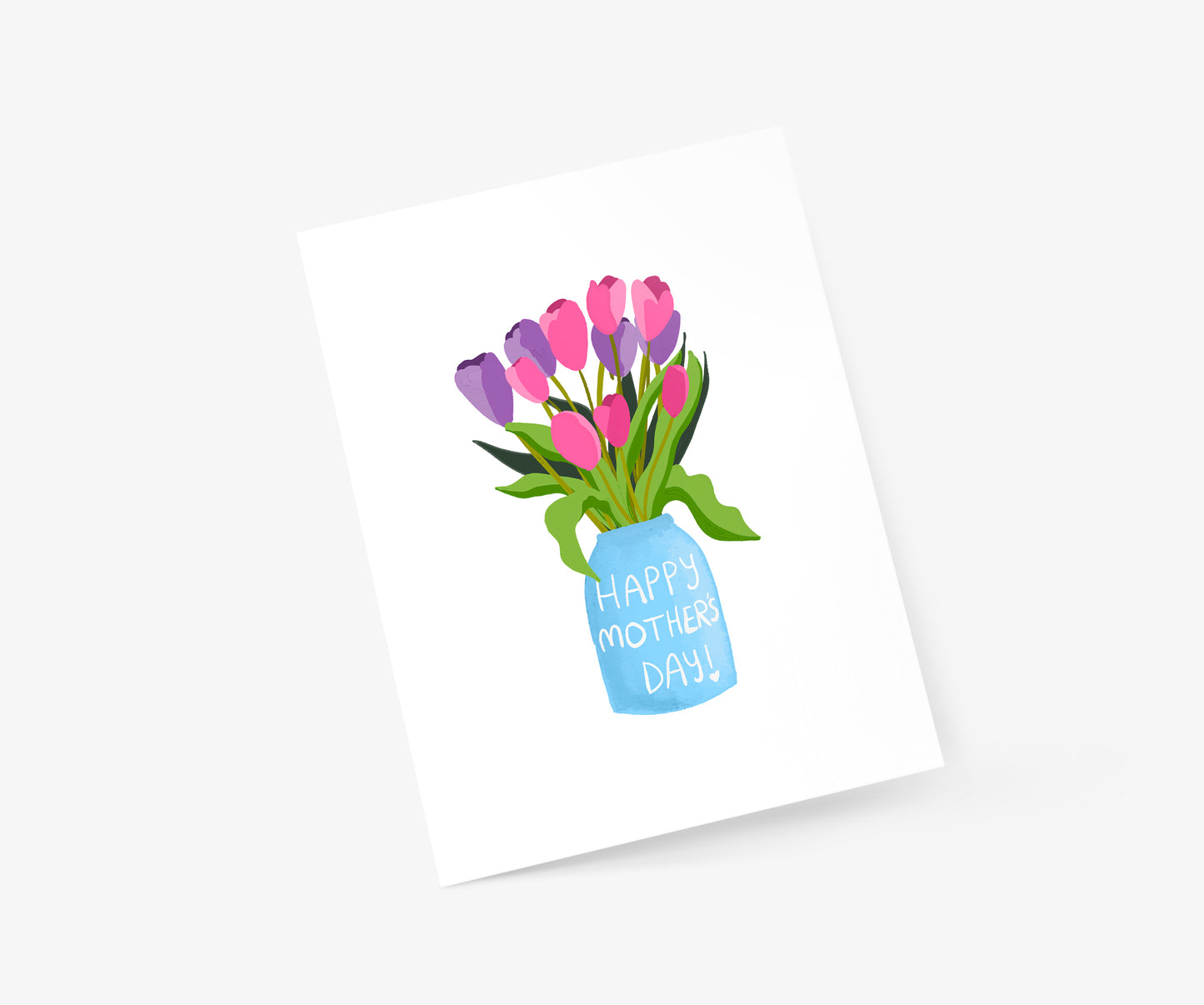 Happy Mother's Day - Vase Mother's Day Card | Footnotes Paper