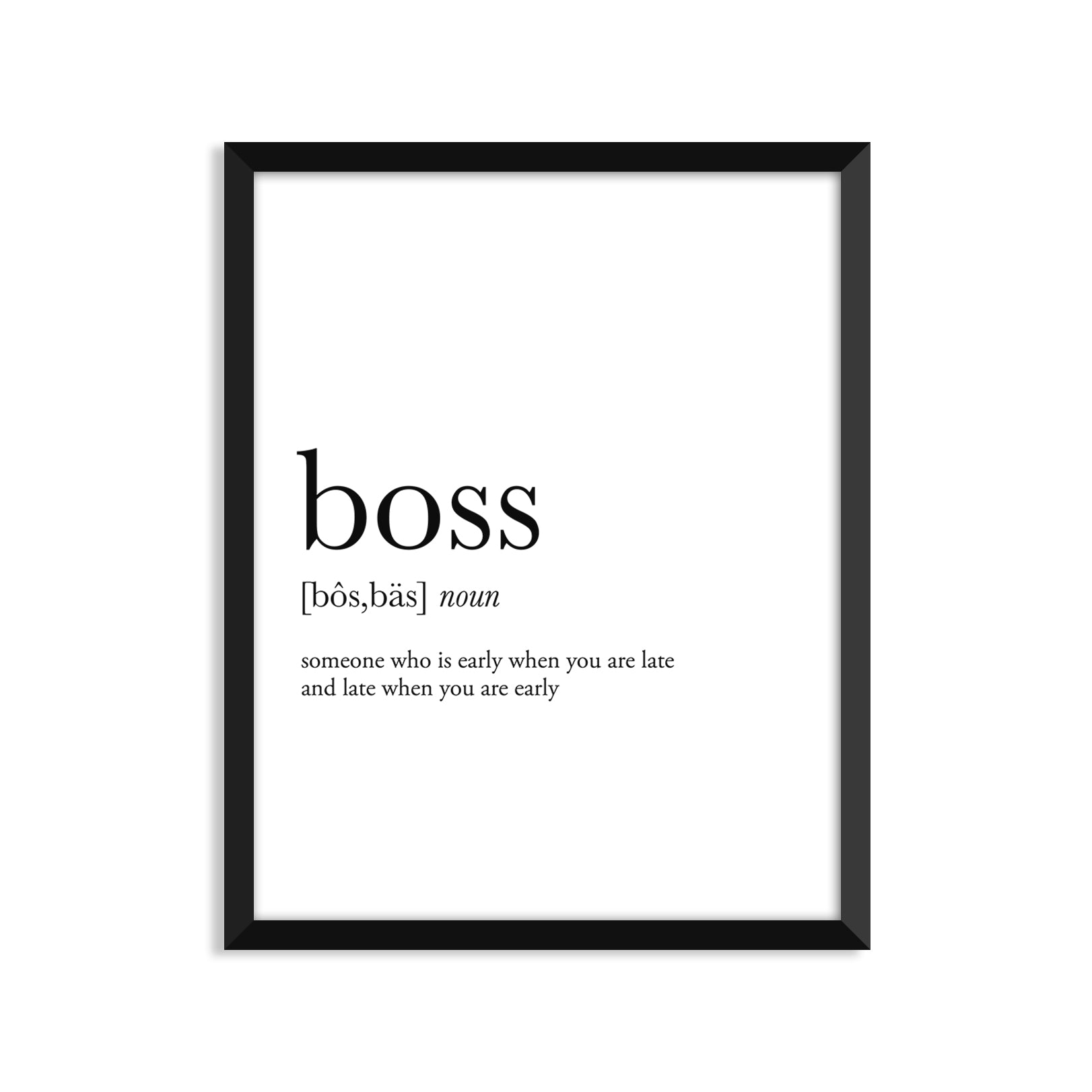 Boss  Definition Everyday Card