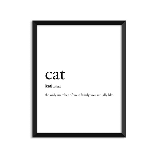 Cat Definition Everyday Card