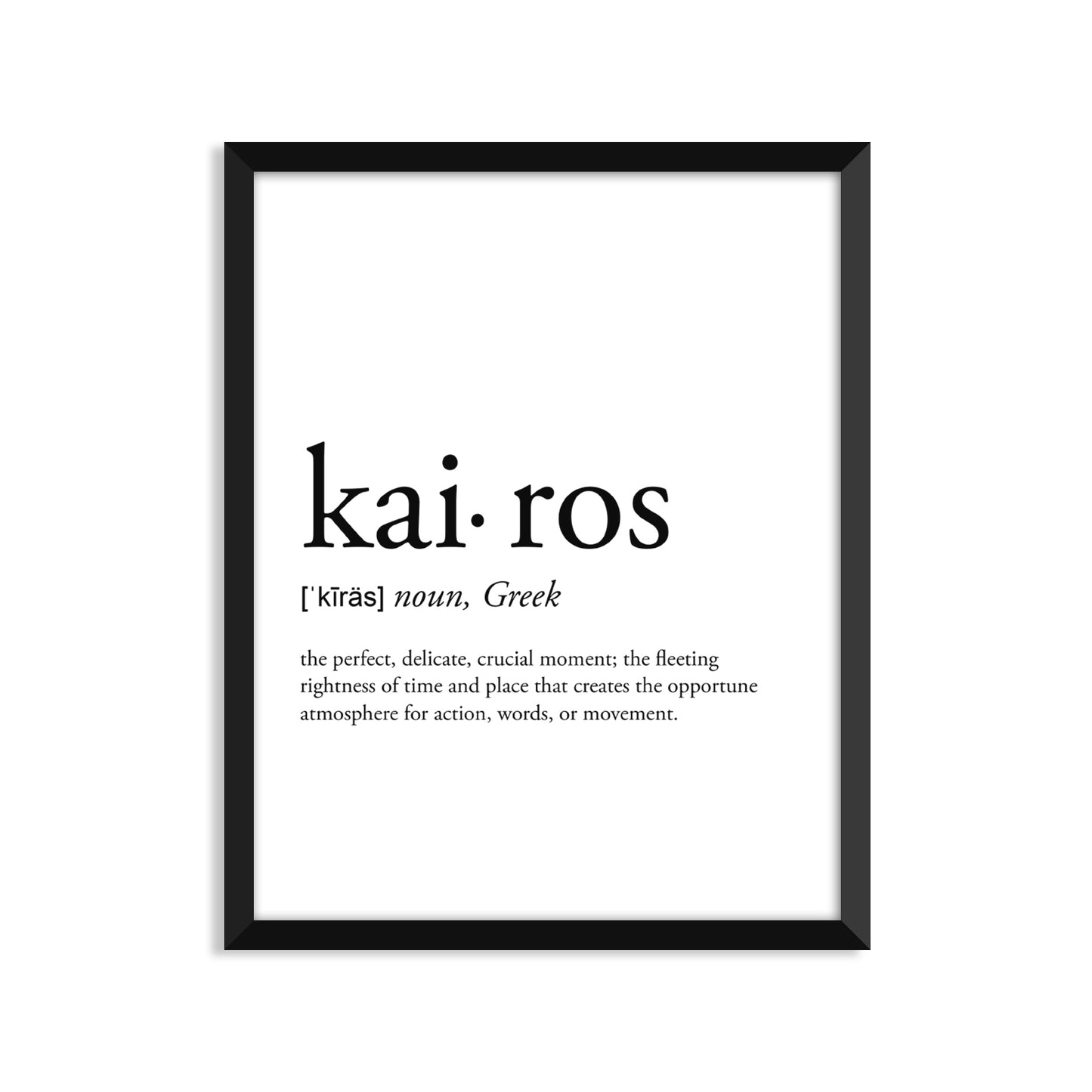 Kairos Definition Everyday Card