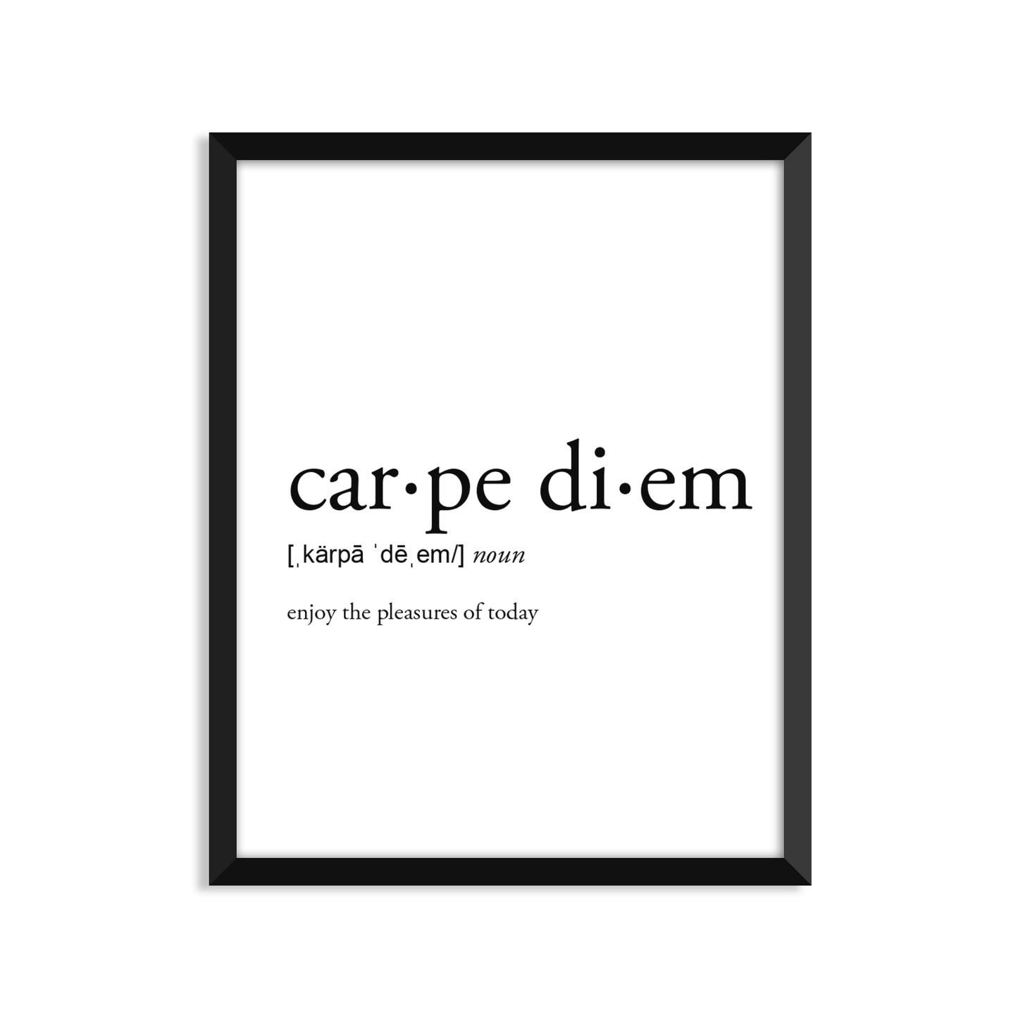 Carpe Diem Definition Everyday Card