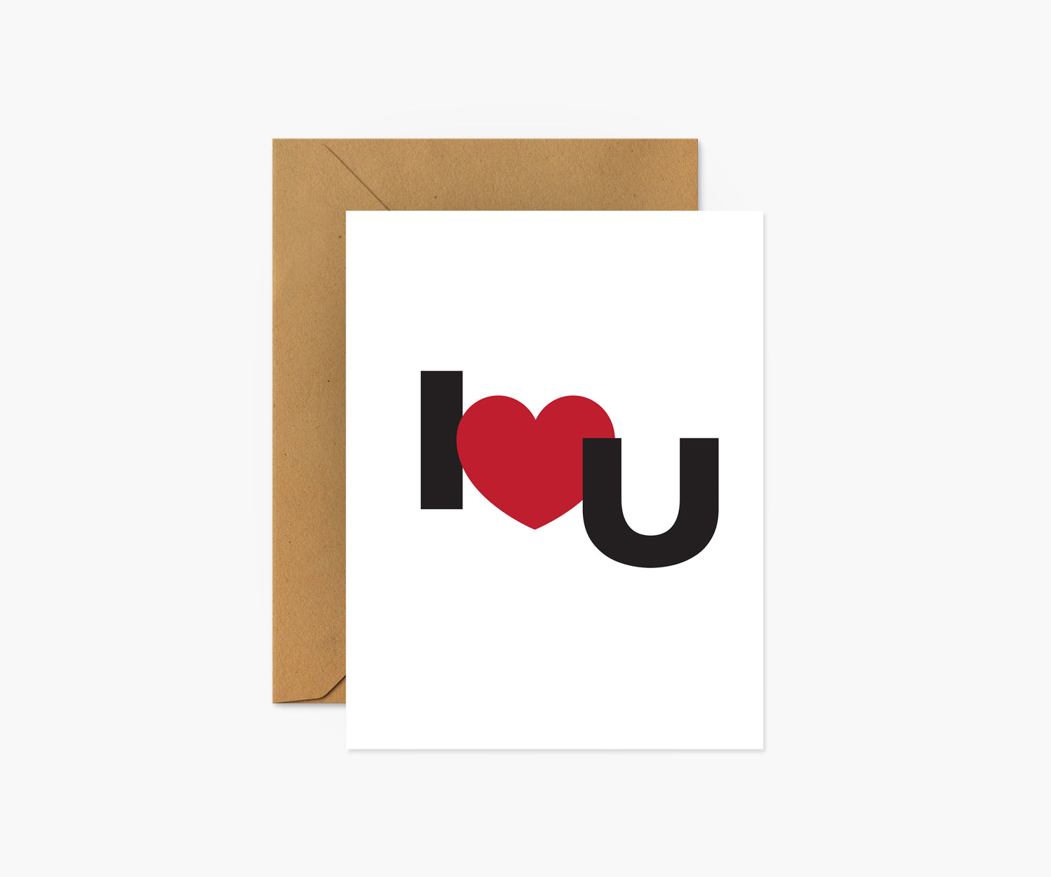 I Heart You - Valentine's Day Card | Footnotes Paper