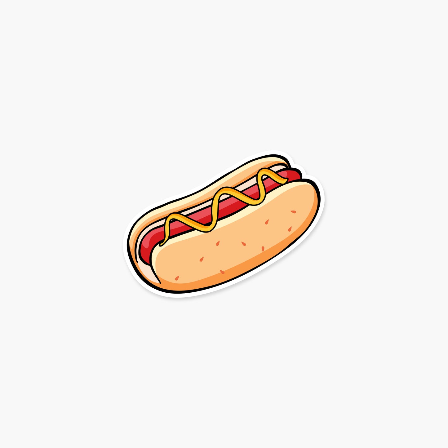 Hot Dog - Food Sticker | Footnotes Paper