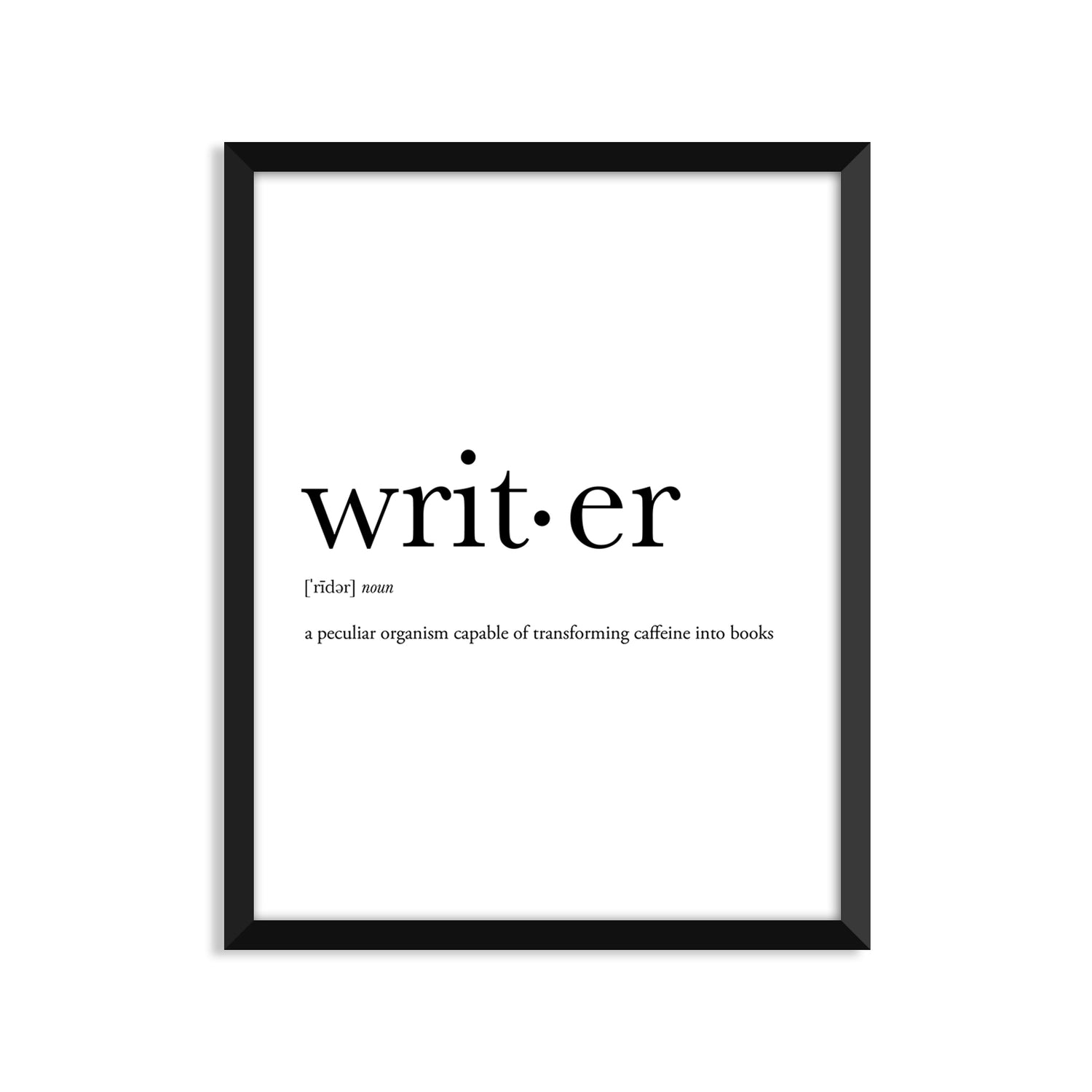 Writer Definition Everyday Card