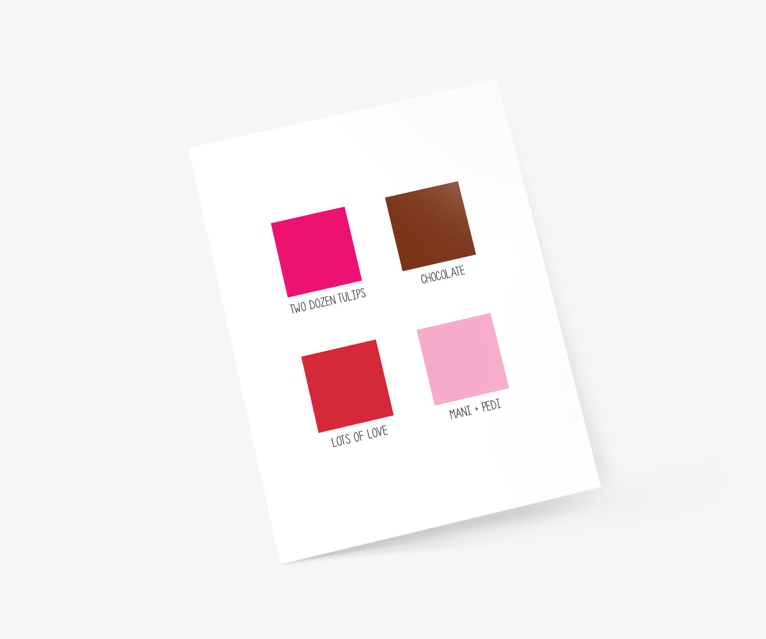 Mother's Day Color Palette Mother's Day Card | Footnotes Paper