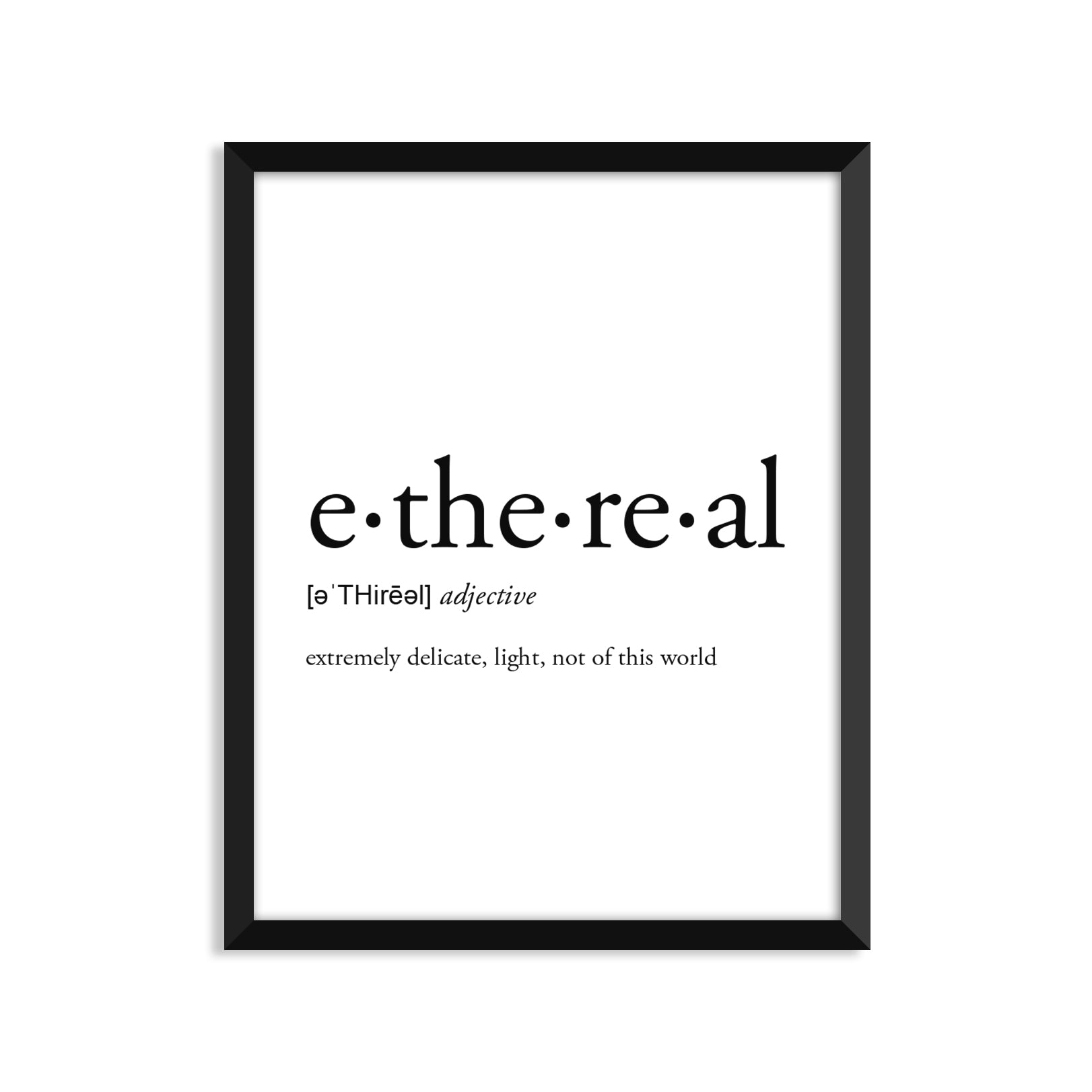 Ethereal Definition Everyday Card