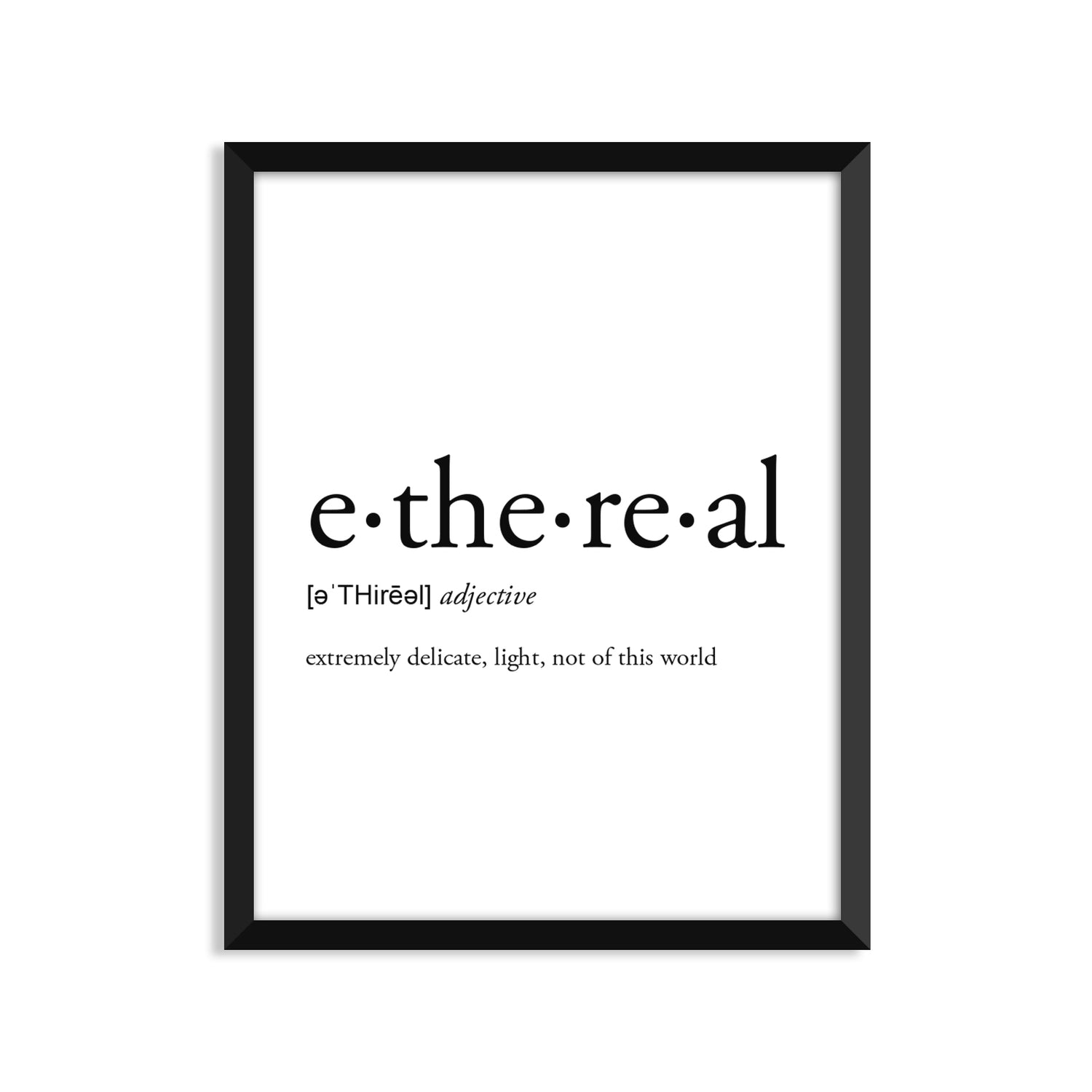 Ethereal Definition Everyday Card