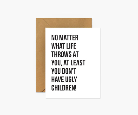 No Matter What Life Throws At You Mother's Day Card | Footnotes Paper