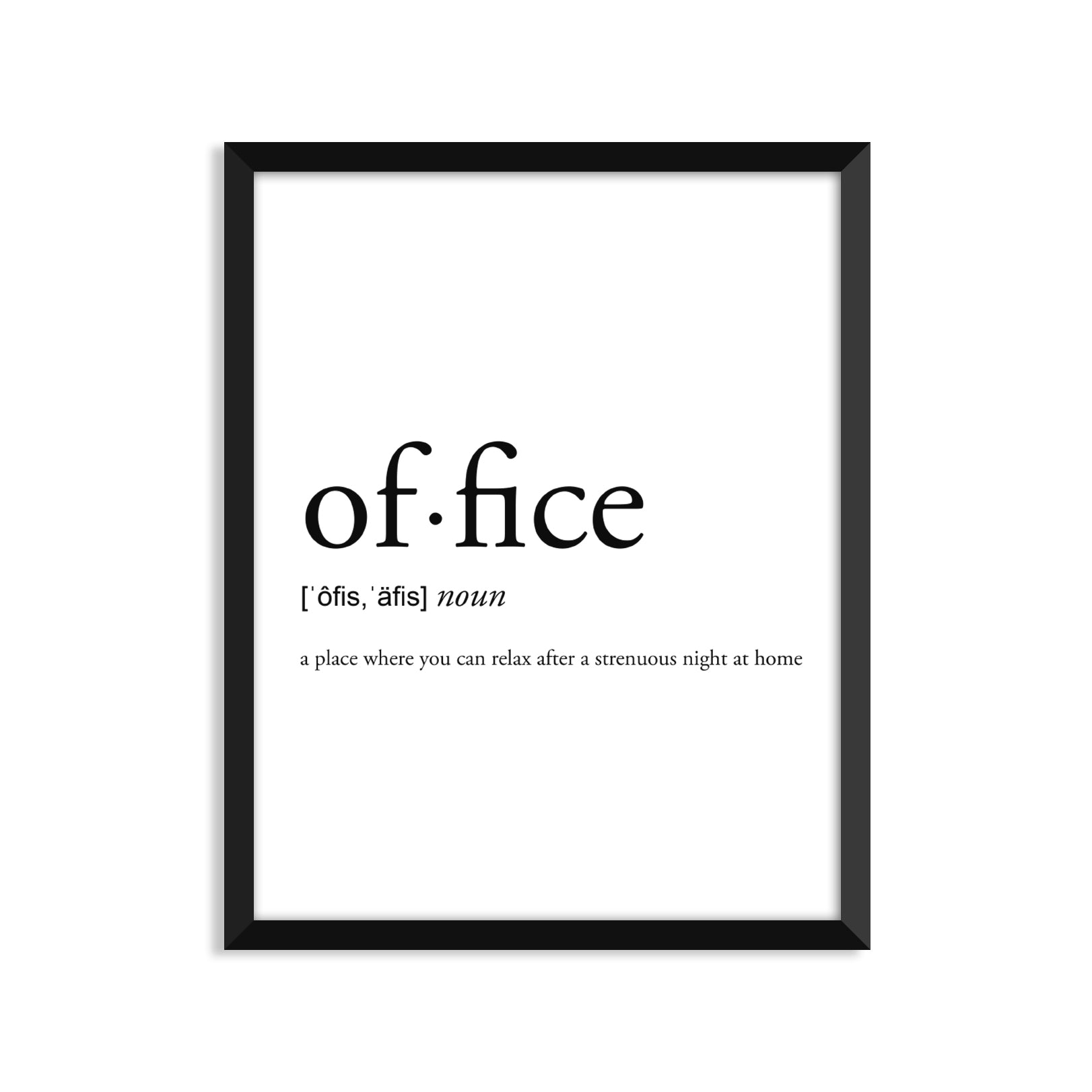 office-definition-everyday-card-footnotes-paper