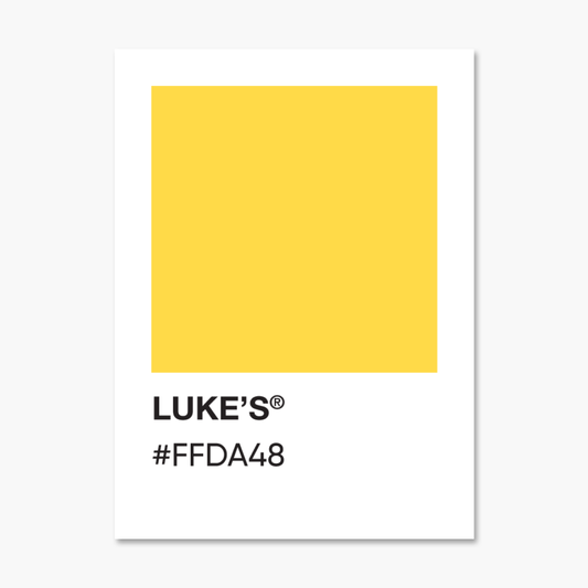 Luke's, Gilmore Girls Color Palette Sticker | Footnotes Paper