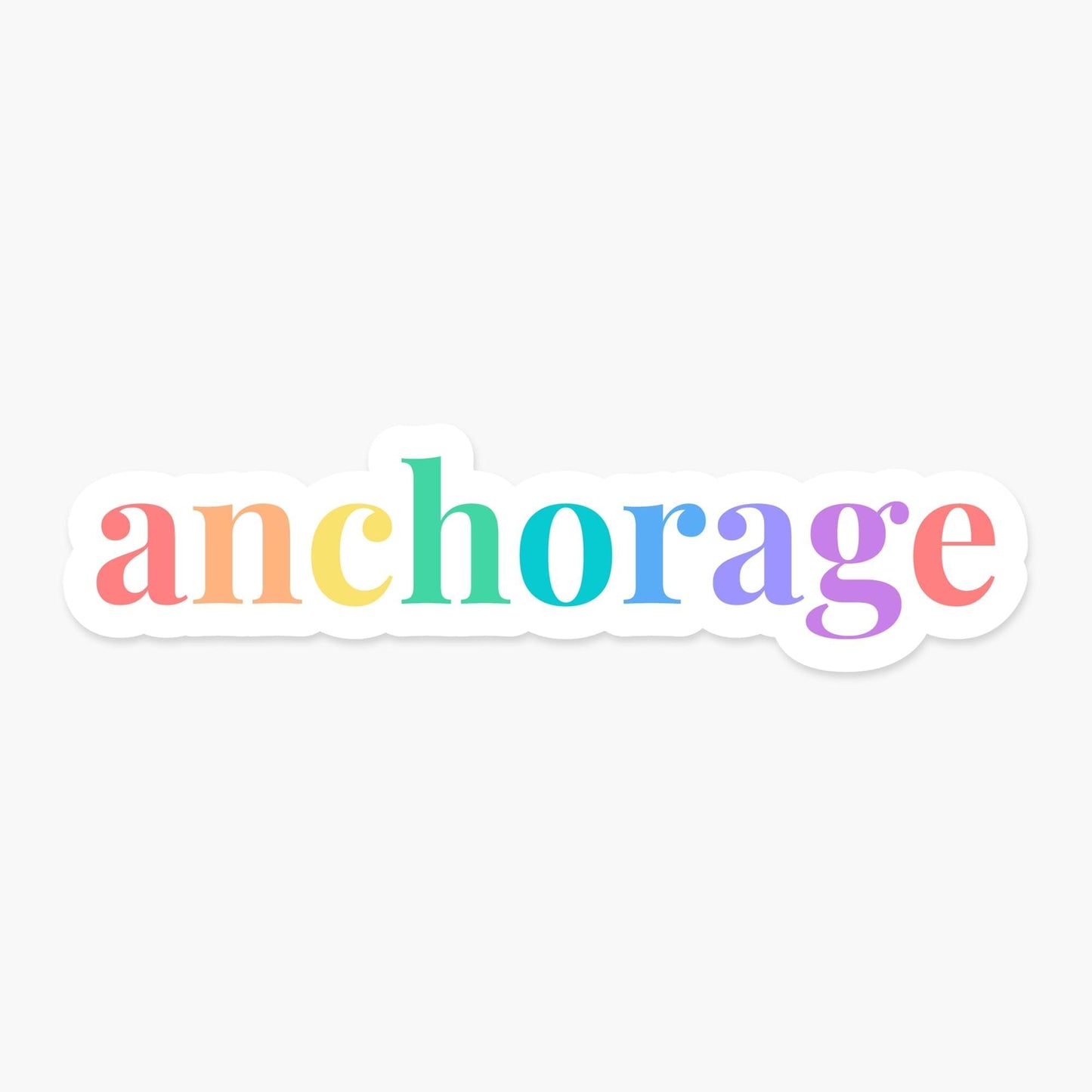 Anchorage, Alaska Sticker