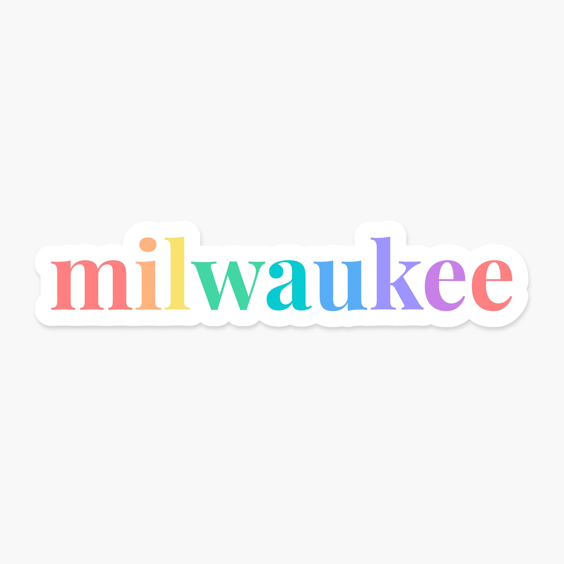 Milwaukee, Wisconsin - Everyday Sticker | Footnotes Paper