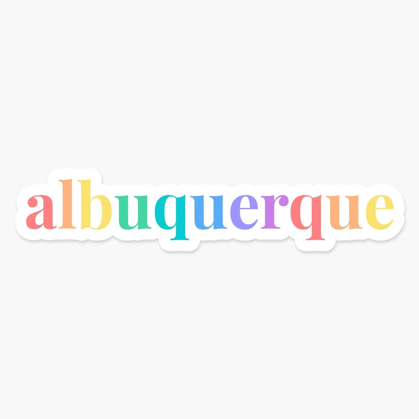 Albuquerque, New Mexico Sticker