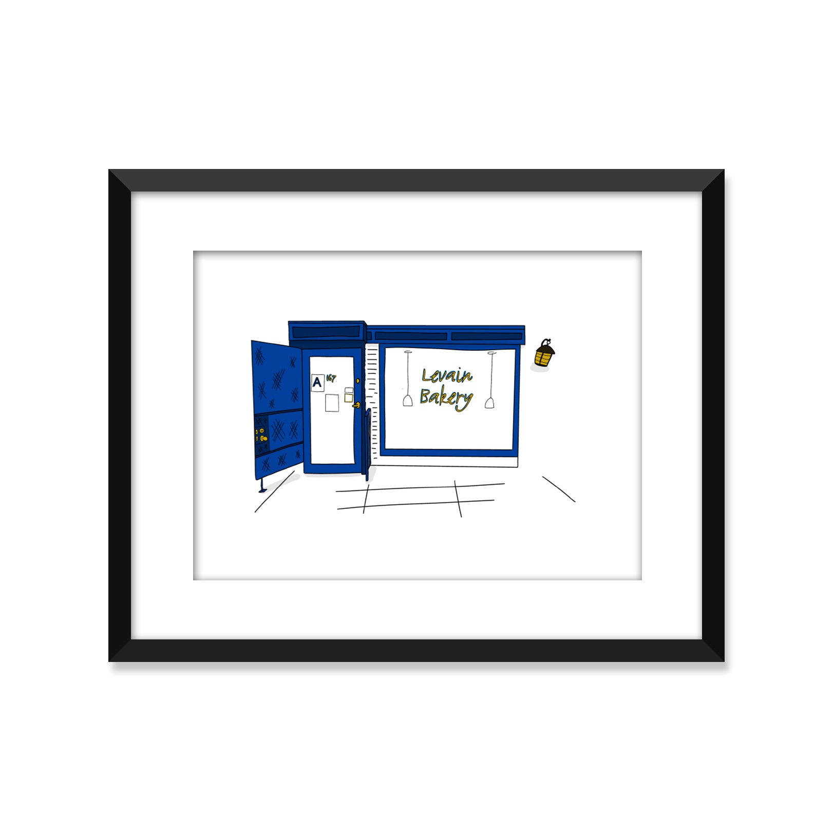 Around New York Levain Bakery - Unframed Art Print Or Greeting Card