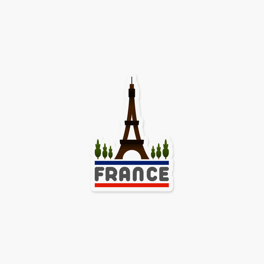 France - Travel Sticker | Footnotes Paper