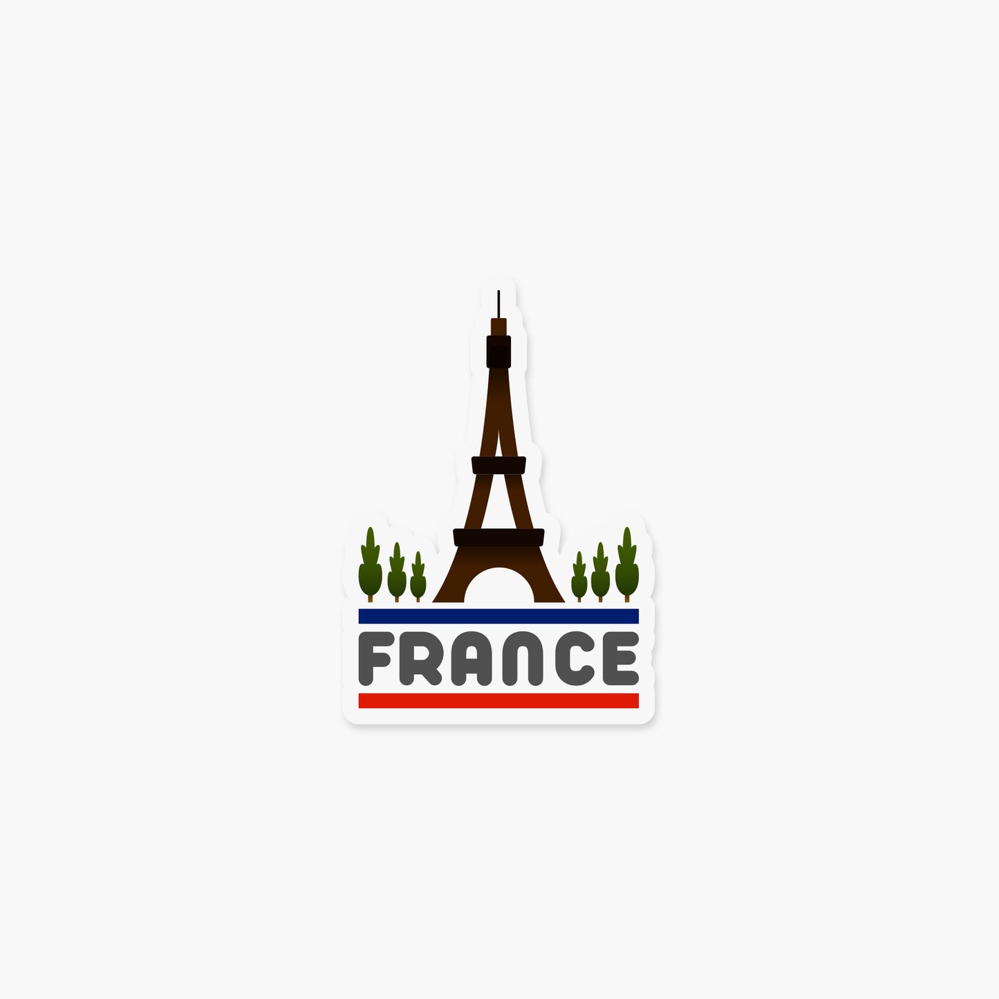 France - Travel Sticker | Footnotes Paper