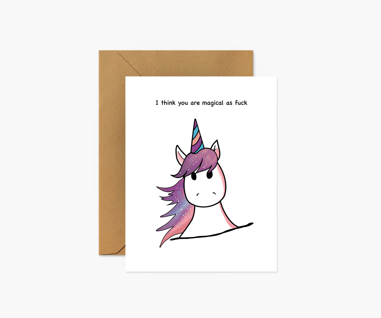 You Are Magical As Fuck Birthday Card | Footnotes Paper