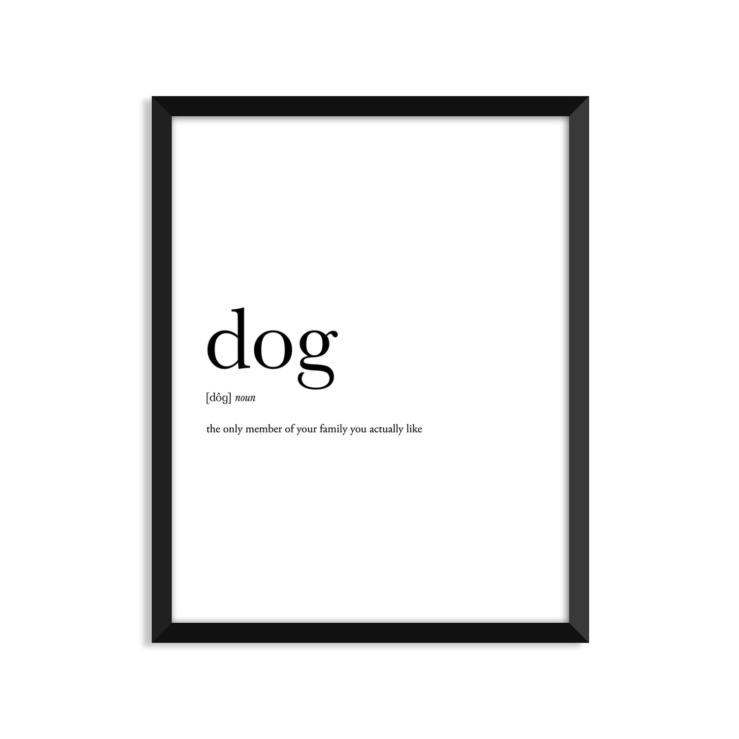 Dog Definition Everyday Card