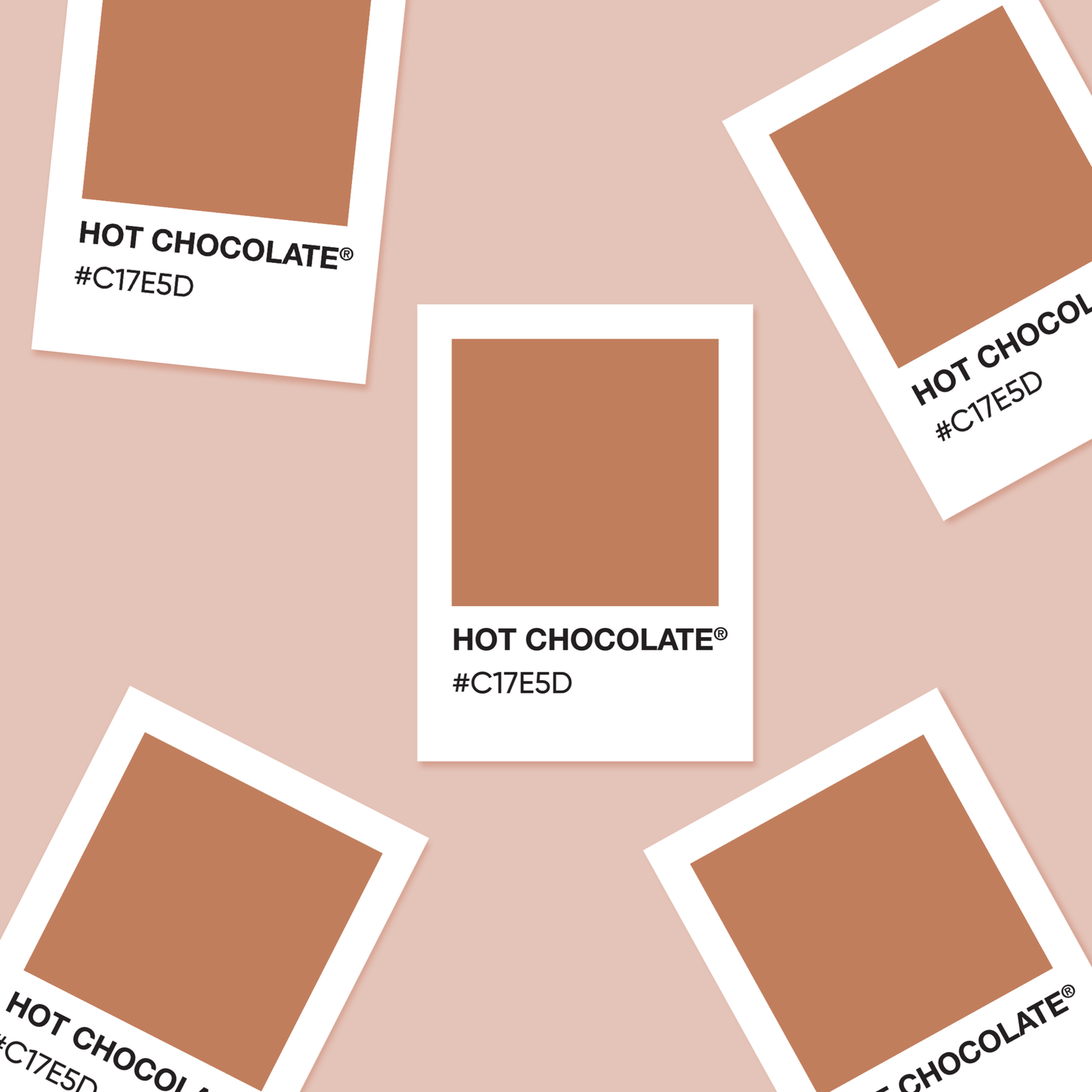 Hot Chocolate  - Color Palette Sticker