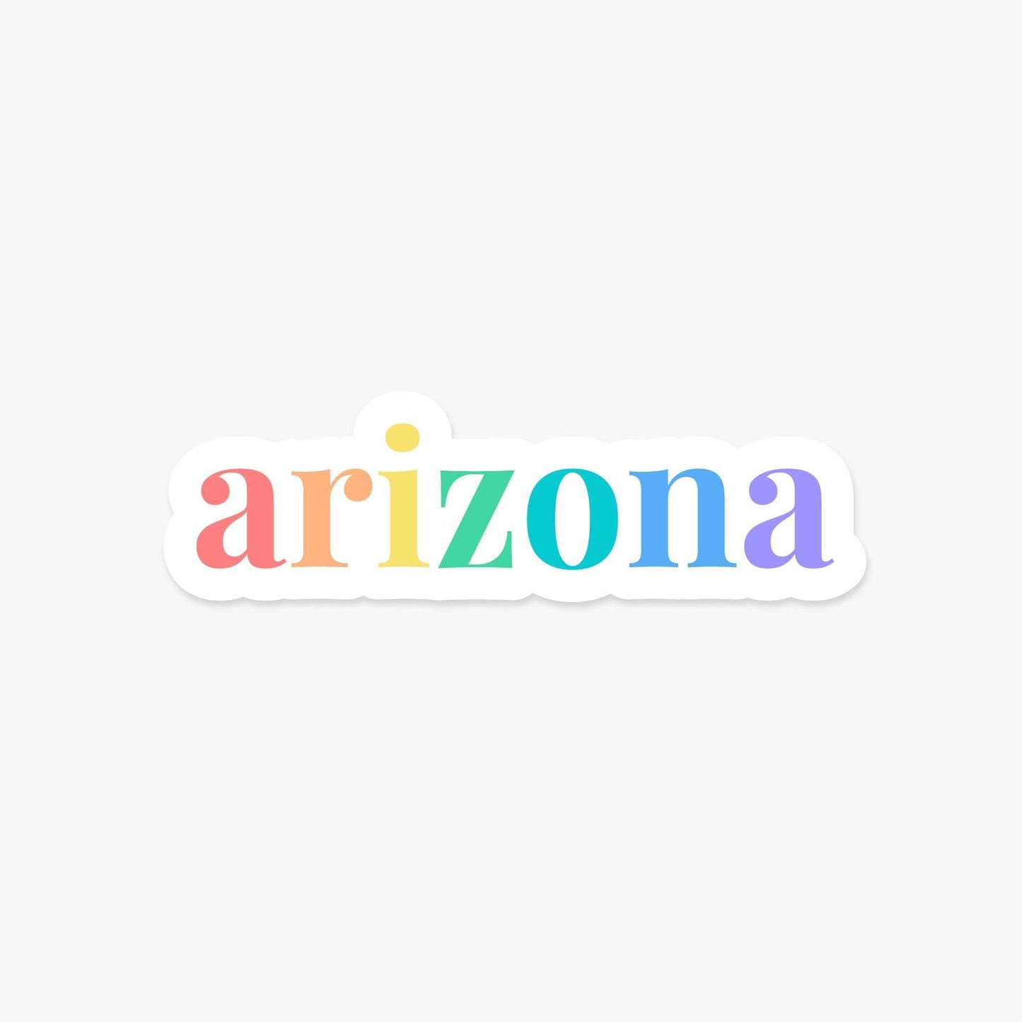 Arizona US State Sticker - Footnotes Paper