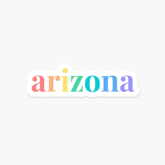 Arizona US State Sticker - Footnotes Paper
