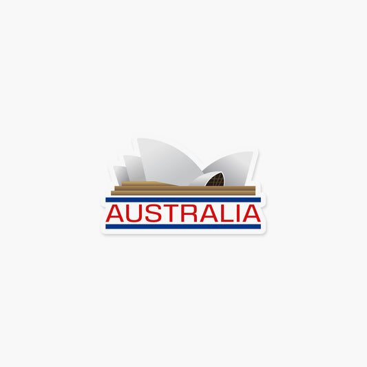 Australia Sticker - Footnotes Paper