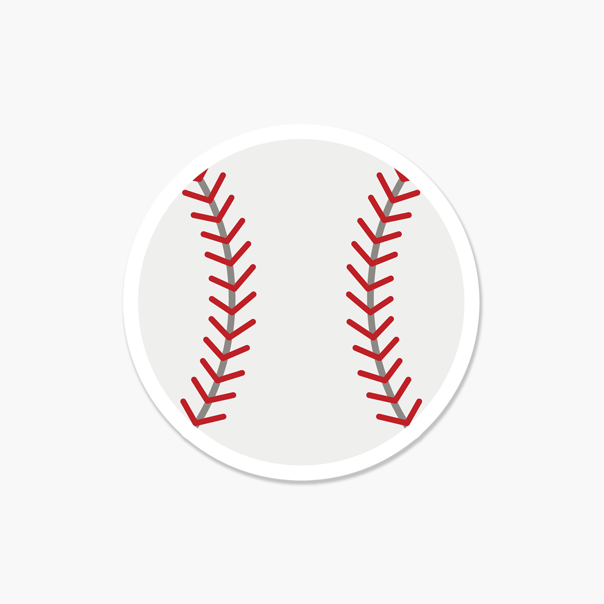 Baseball - Everyday Sticker - Footnotes Paper