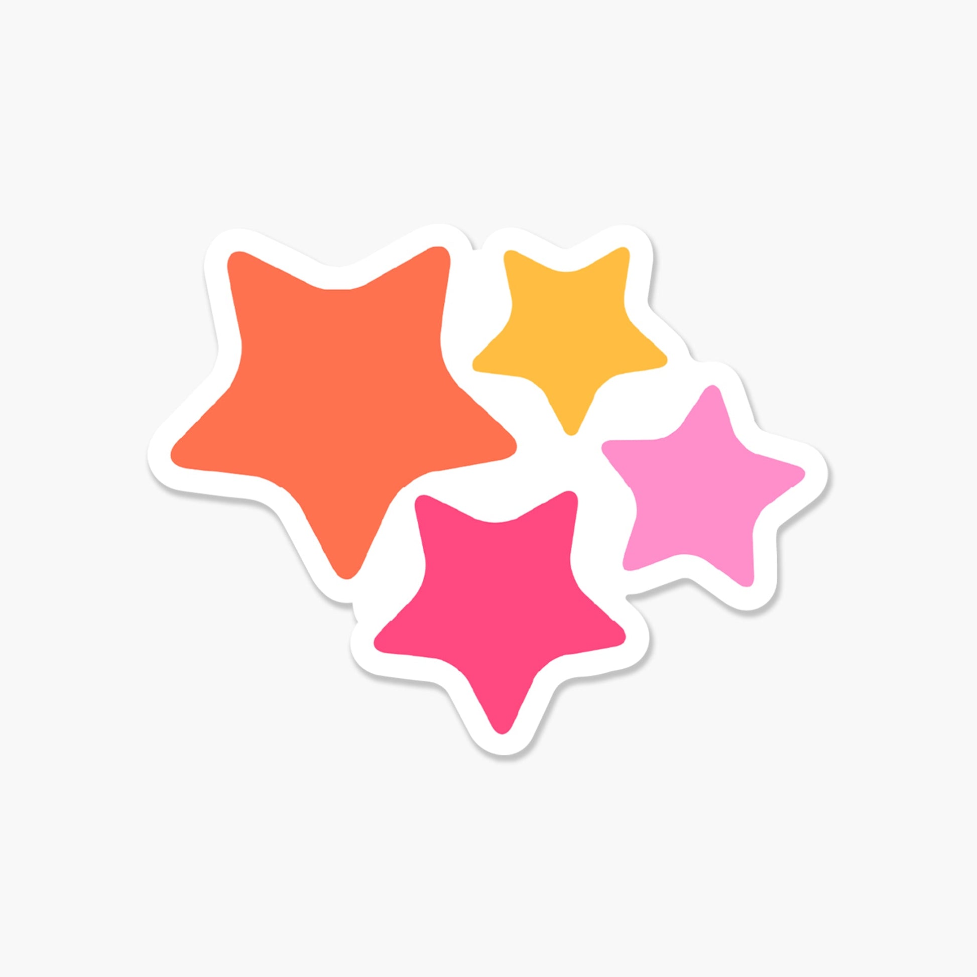 Cluster of Stars 3 x 3 in - Everyday Sticker - Footnotes Paper