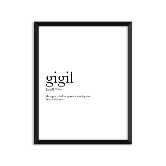 Gigil Definition Everyday Card