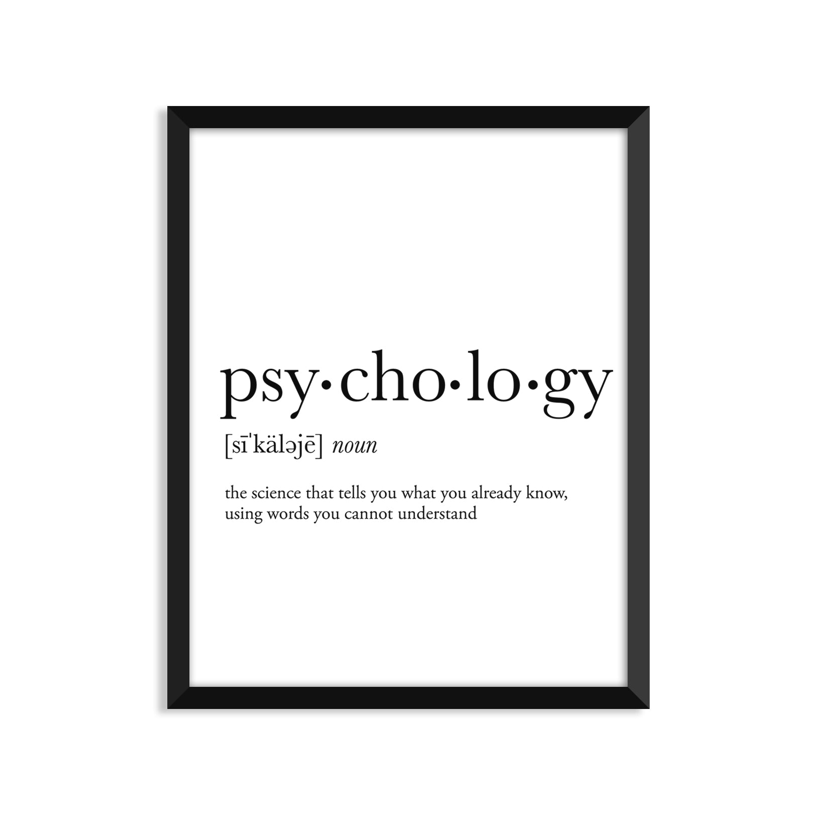 Psychology Definition Everyday Card