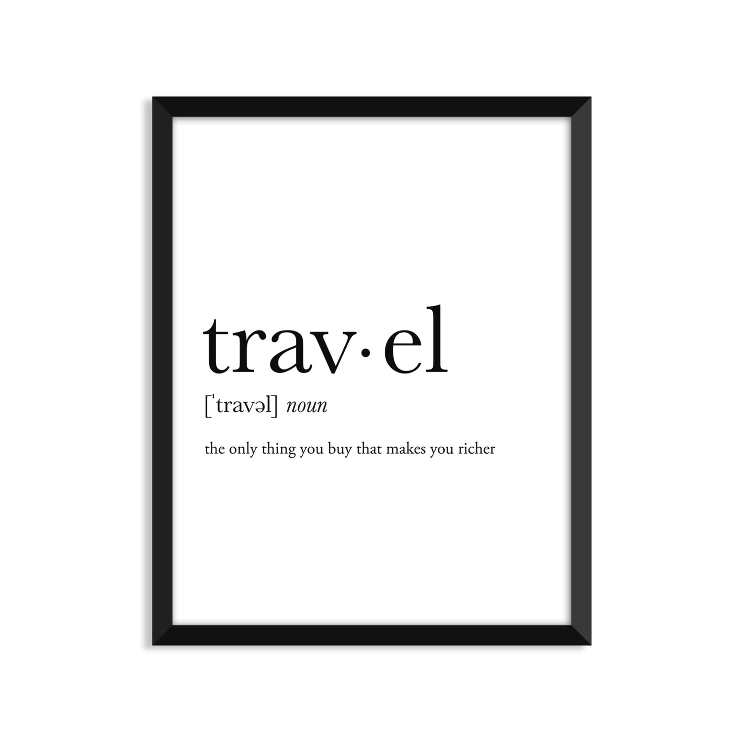 Travel Definition Everyday Card