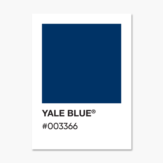 Yale Blue, Gilmore Girls Color Palette Sticker | Footnotes Paper