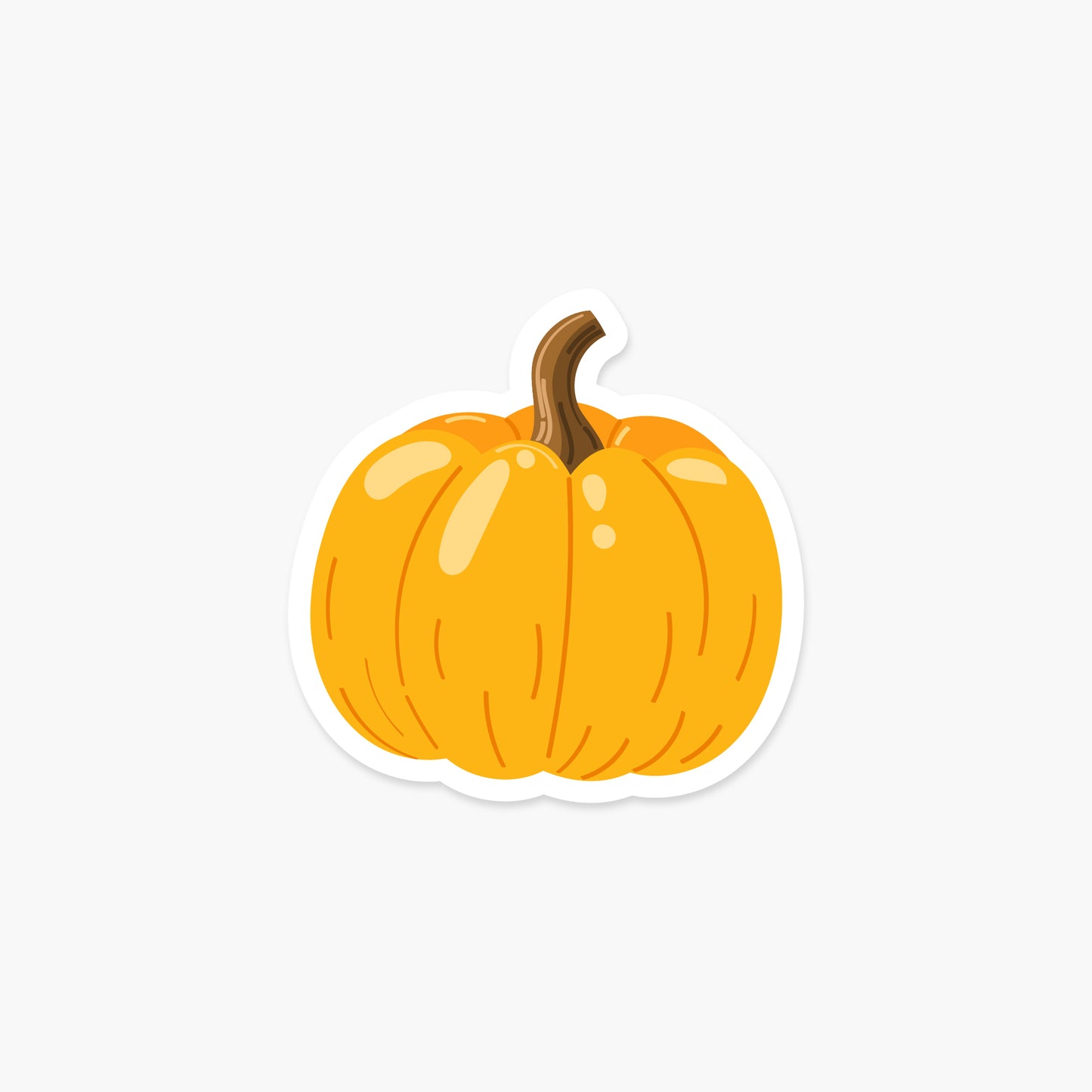 Pumpkin - Food Sticker | Footnotes Paper