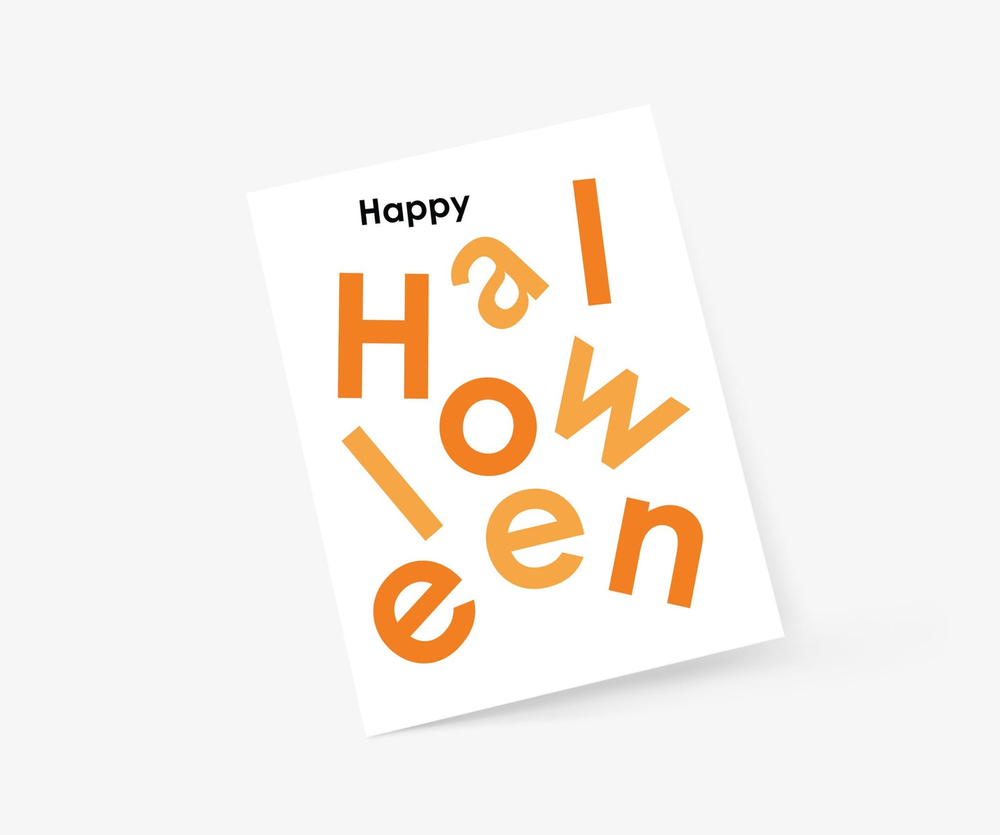 Happy Halloween Scandi - Footnotes Paper
