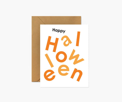 Happy Halloween Scandi - Footnotes Paper