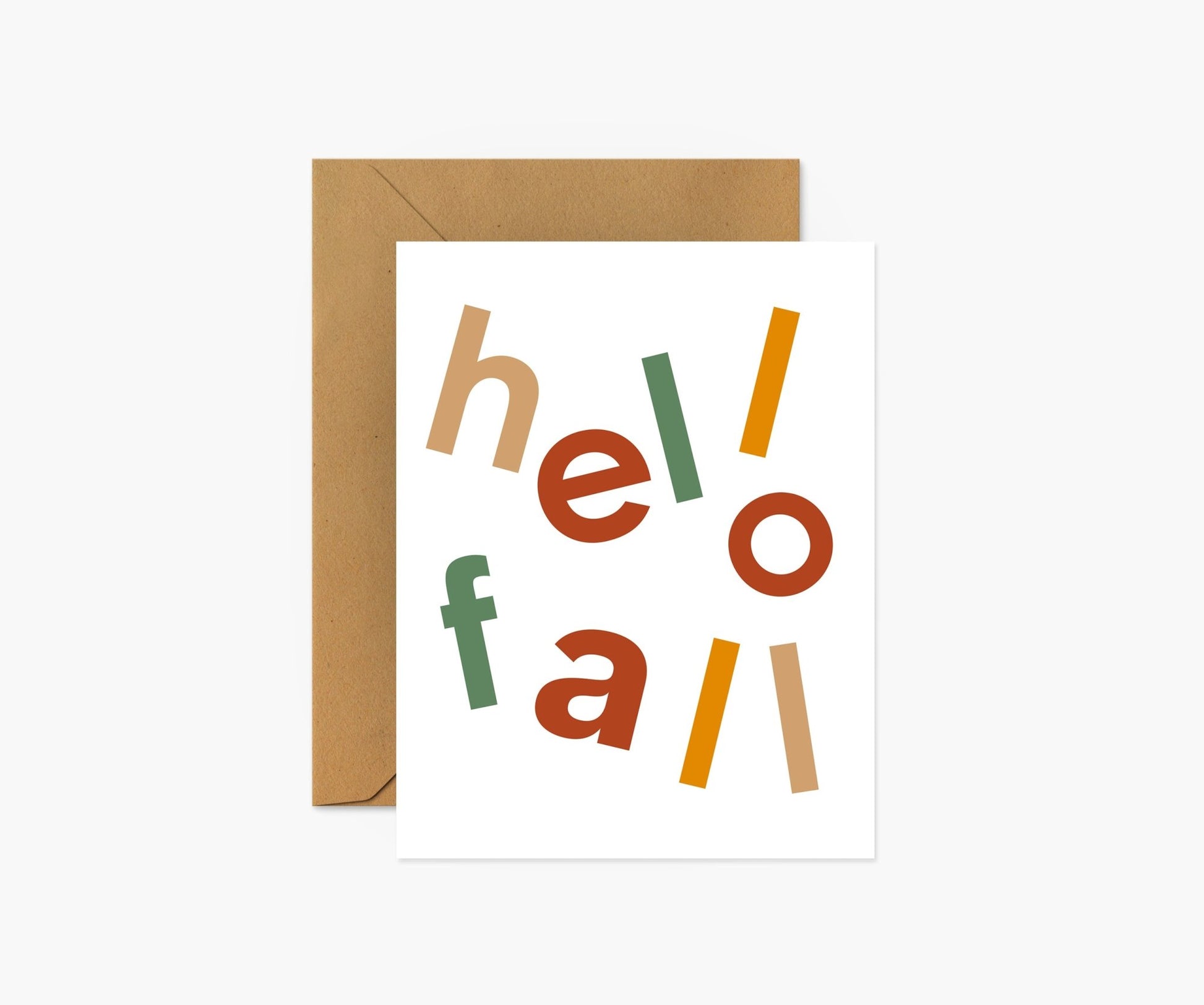 Hello Fall Scandi - Footnotes Paper
