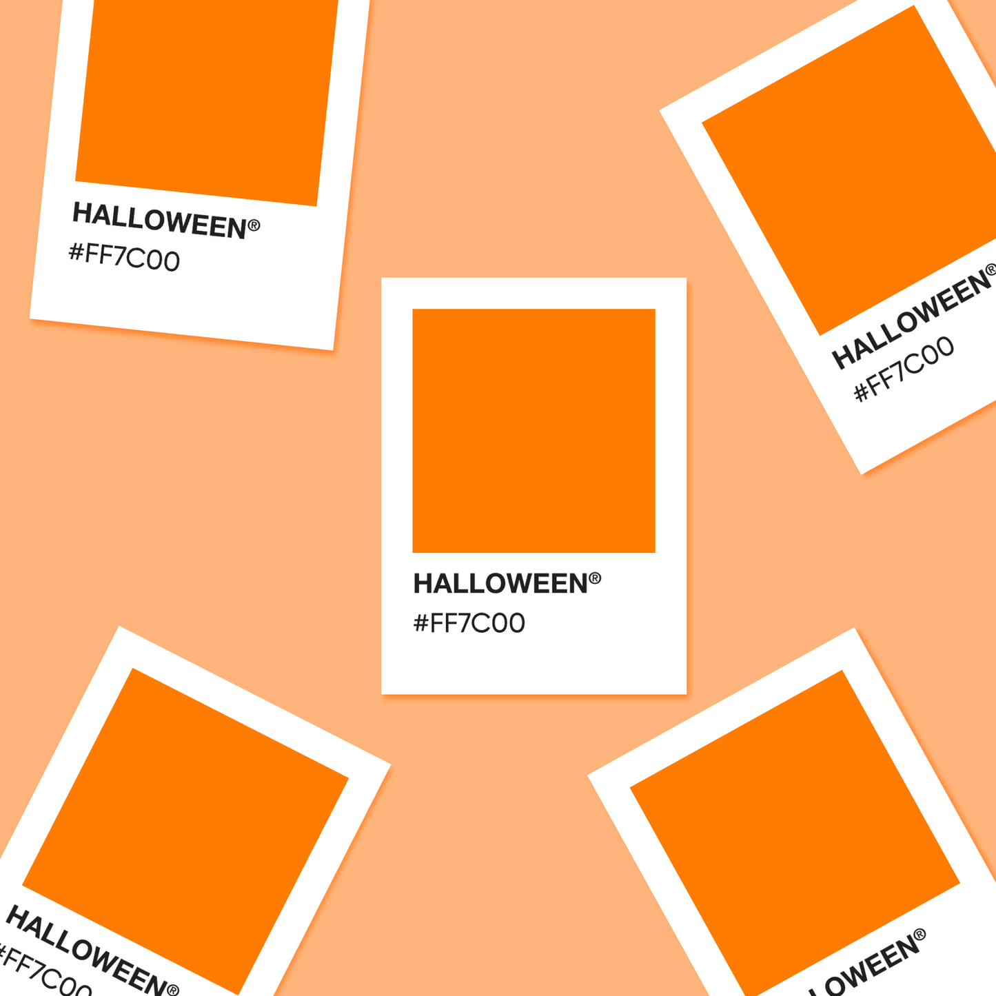 Halloween  - Color Palette Sticker