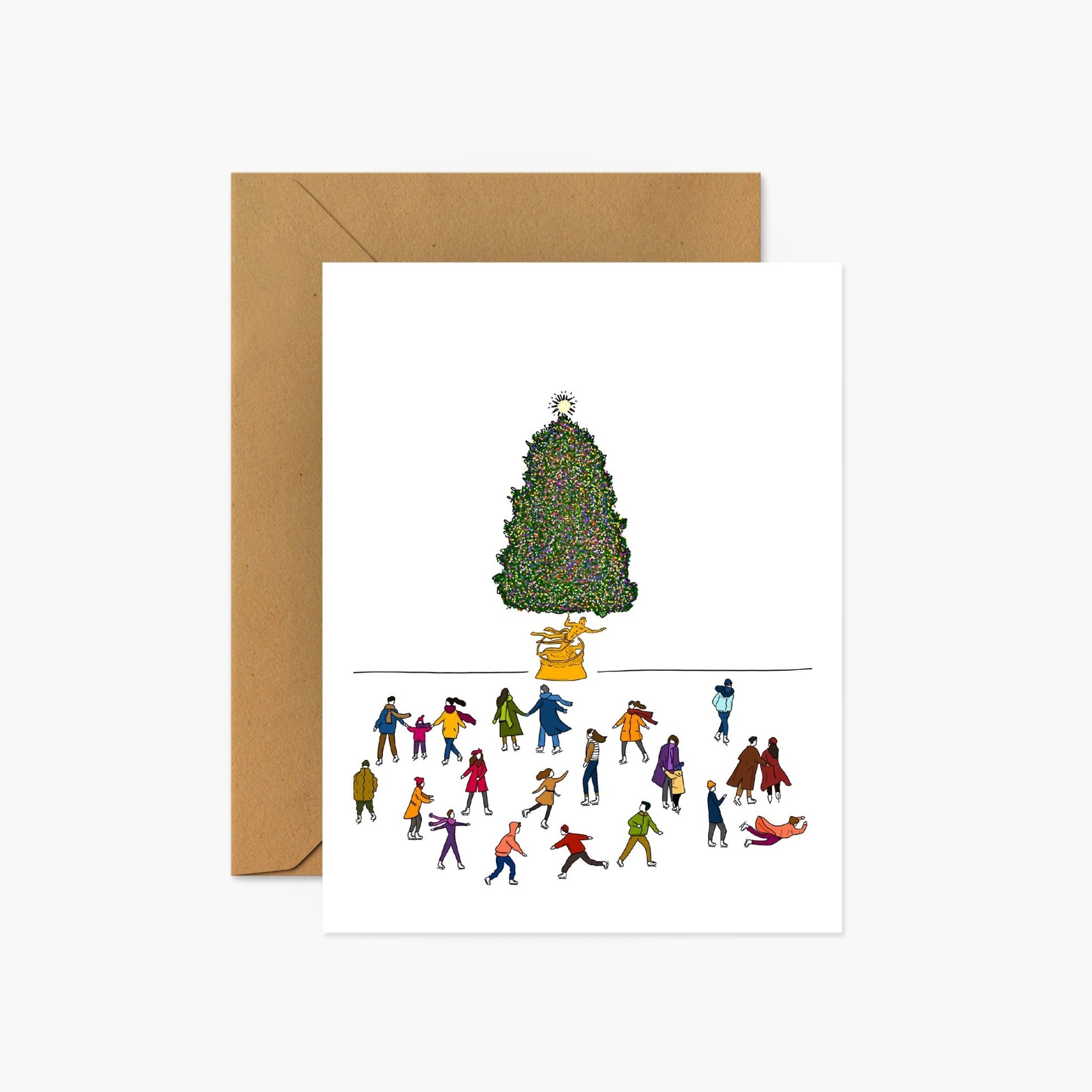 Ice Skating at the Rockefeller - Around New York - Footnotes Paper