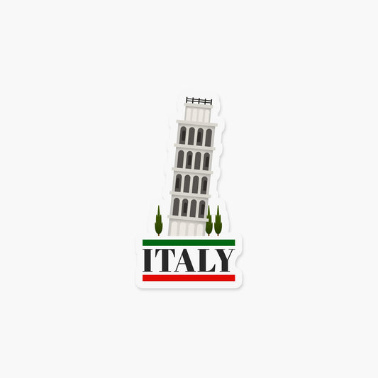 Italy Sticker - Footnotes Paper