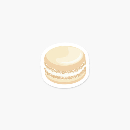 Macaroon Caramel - Food Sticker | Footnotes Paper