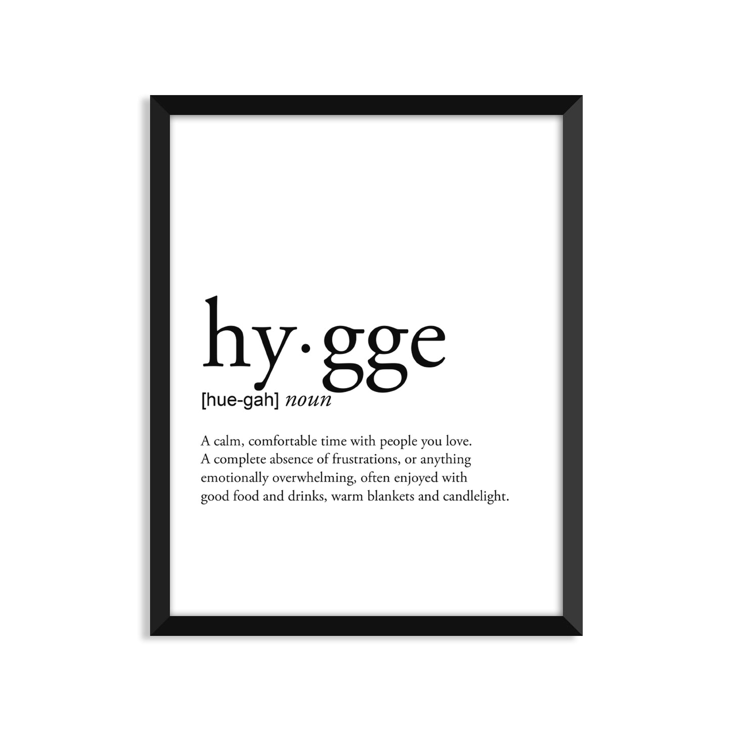 Hygge Definition Everyday Card