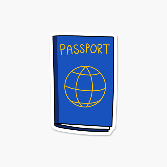 Passport Travel Sticker | Footnotes Paper