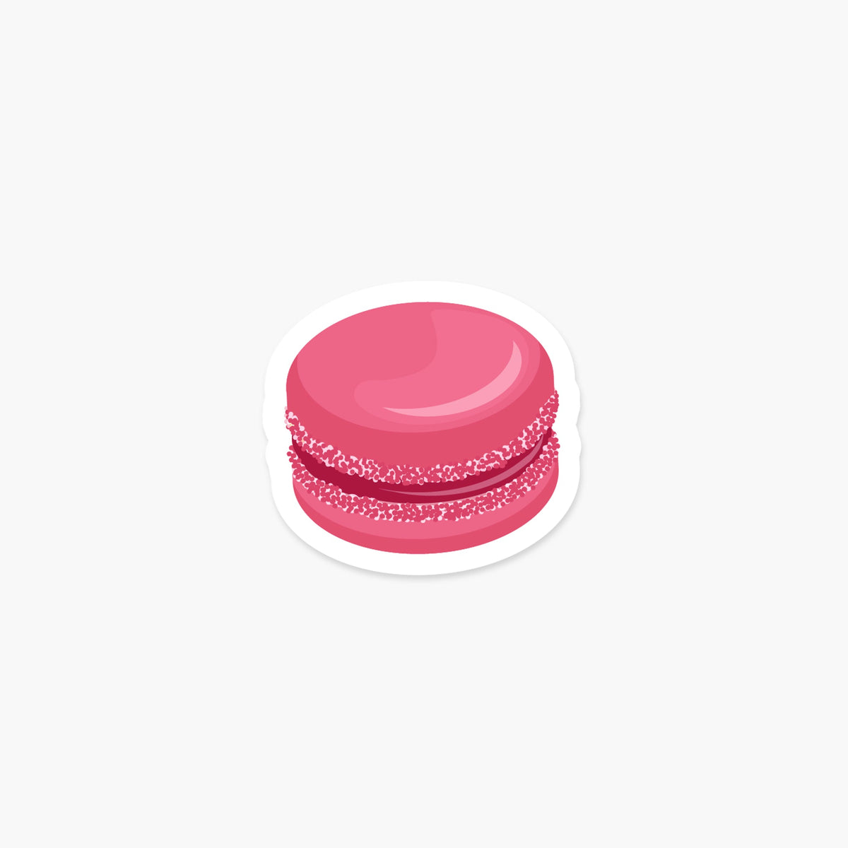 Macaron Cherry Sticker - Footnotes Paper