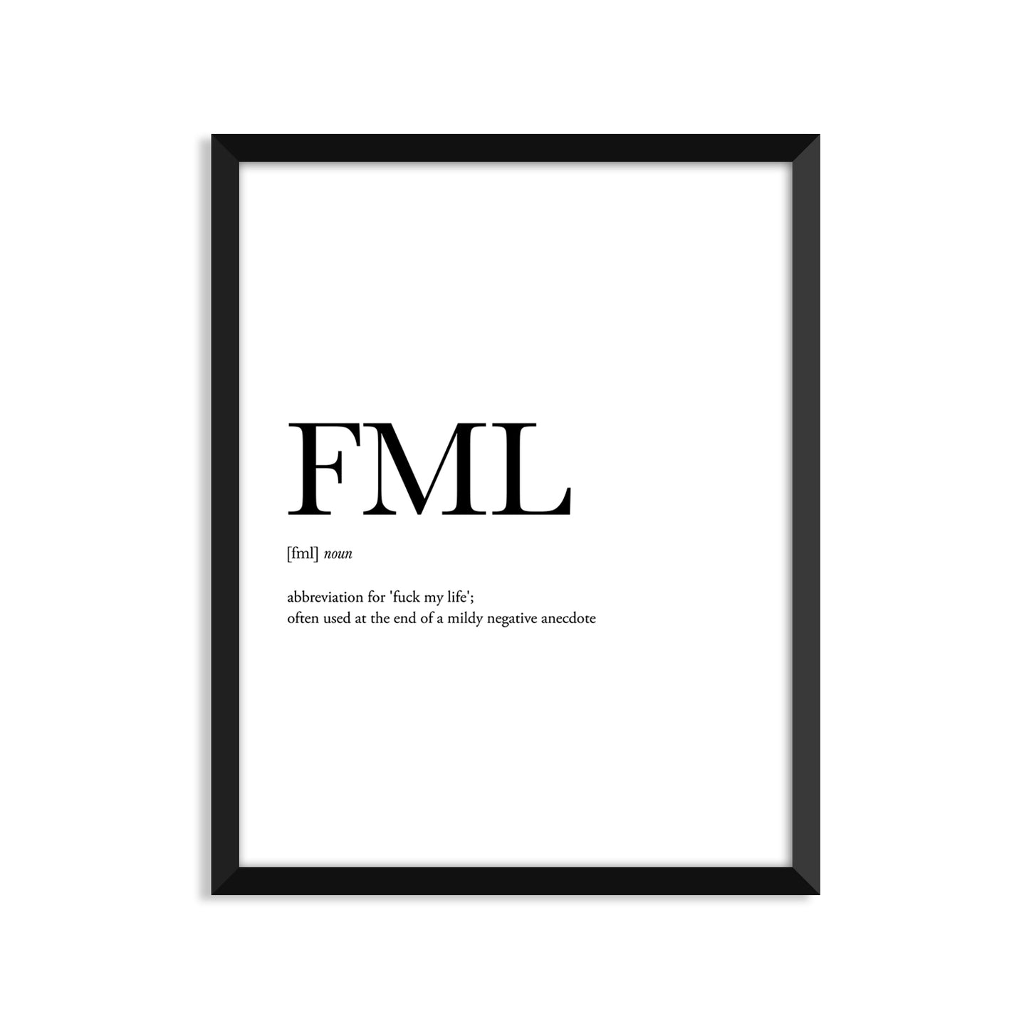 FML Definition Everyday Card