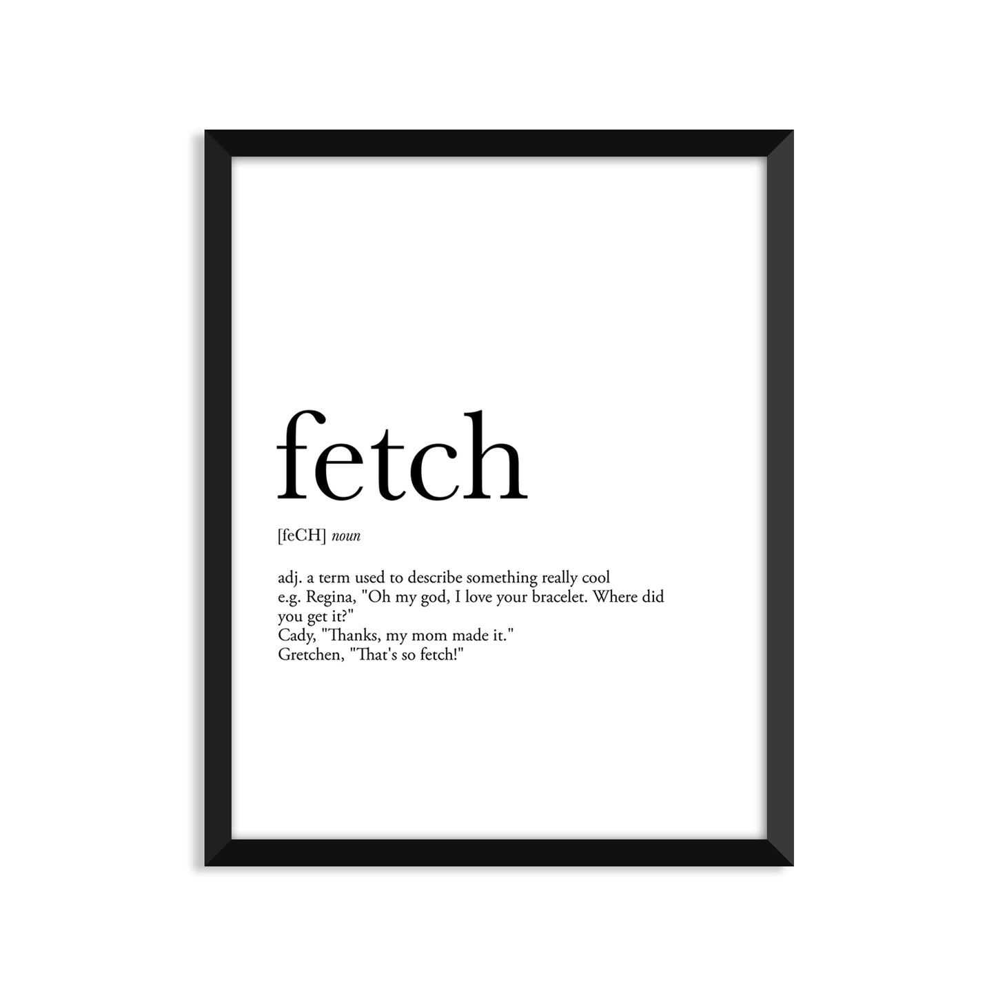 Fetch Definition Everyday Card