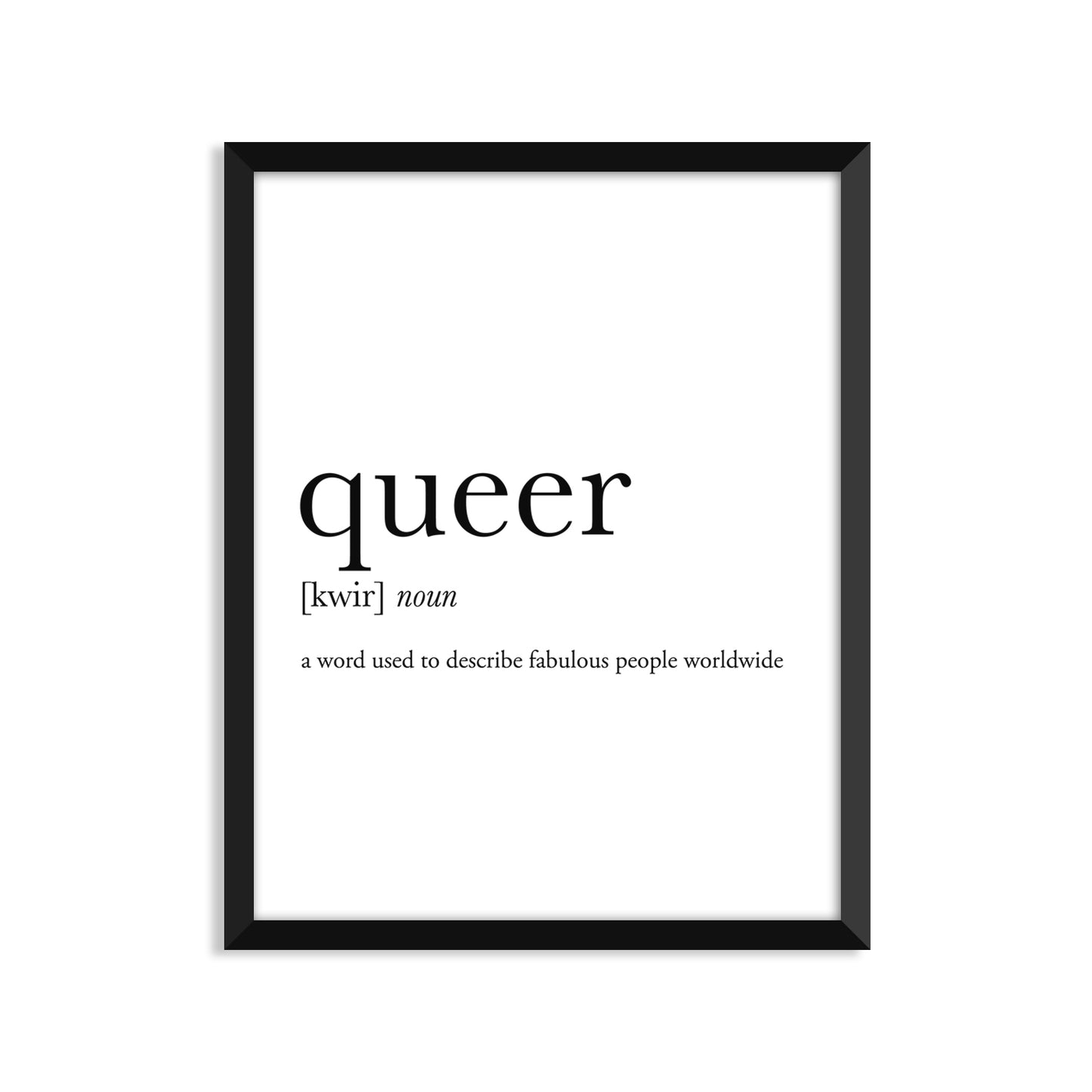 Queer Definition Everyday Card