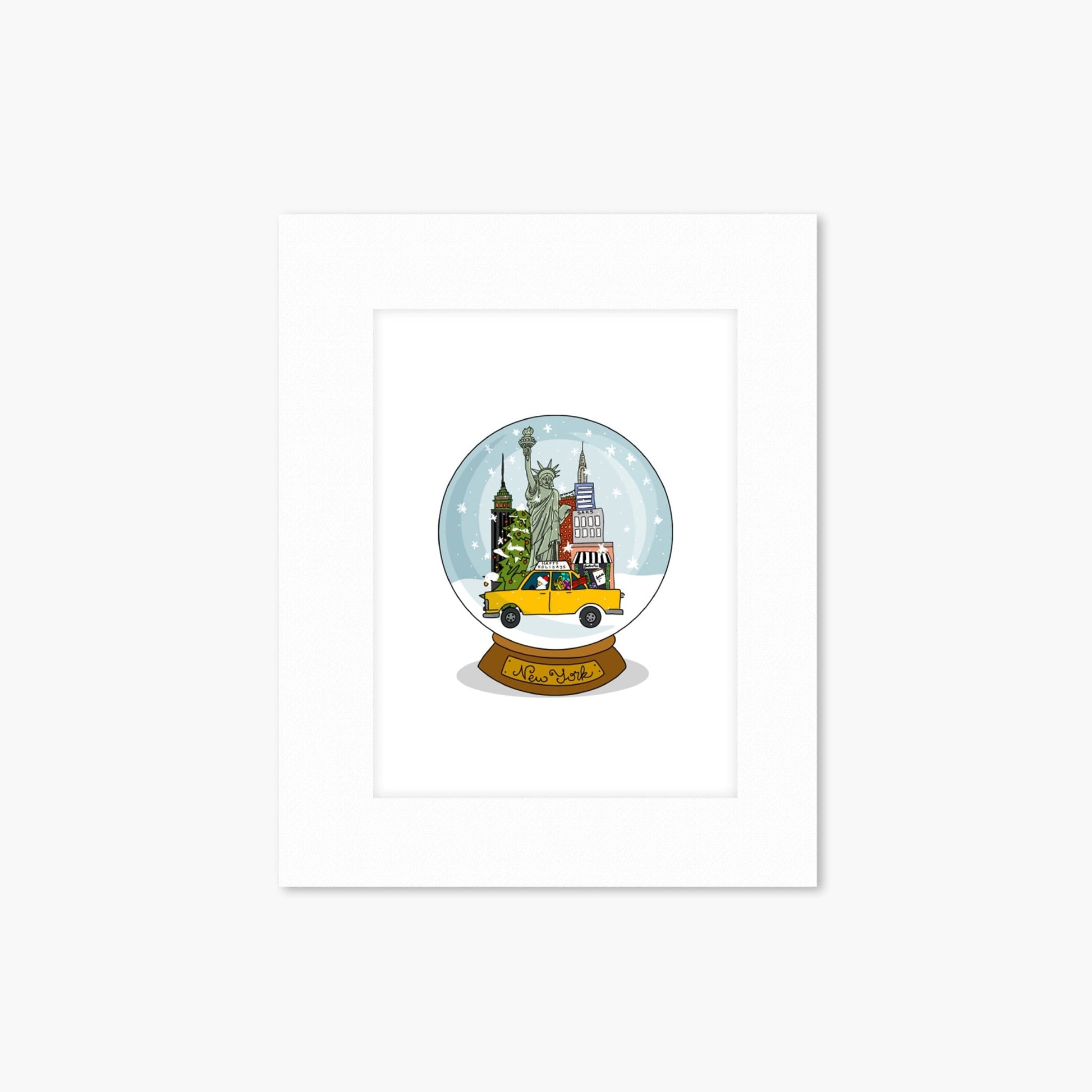 New York in a Snow Globe - Around New York - Footnotes Paper